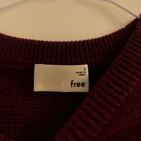 ARITZIA Wilfred Free Lolan Sweater in Lillooet - Picture 4 of 5